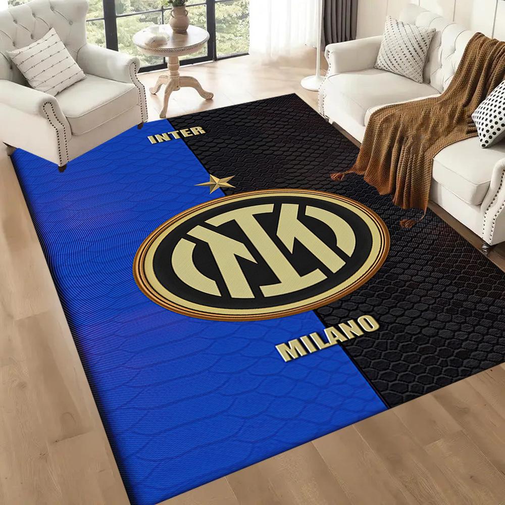 Inter Milan Carpet Suitable For Bedrooms Dormitory Decorate Room Dining Room Antislip Rug Office Home Decor Perfect Birthdaychristmas Gift Idea