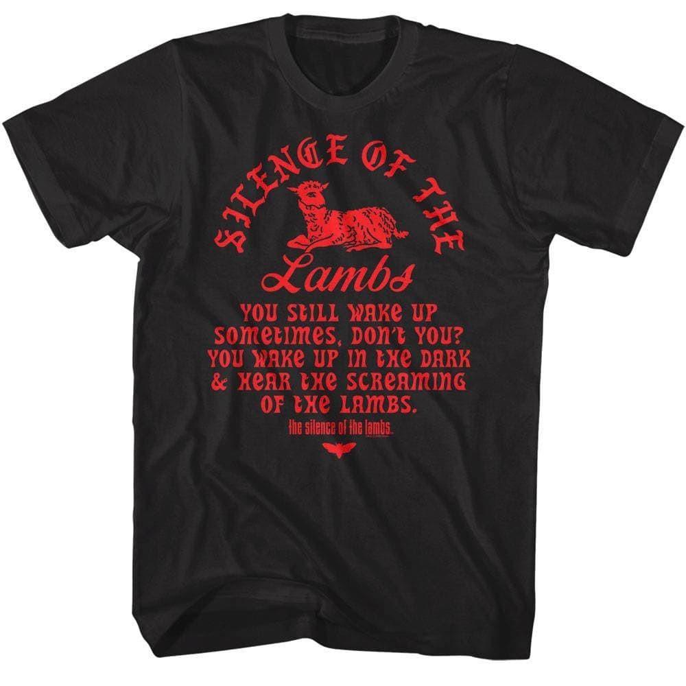 Silence of the Lambs Screaming Bloody Men s T Shirt S