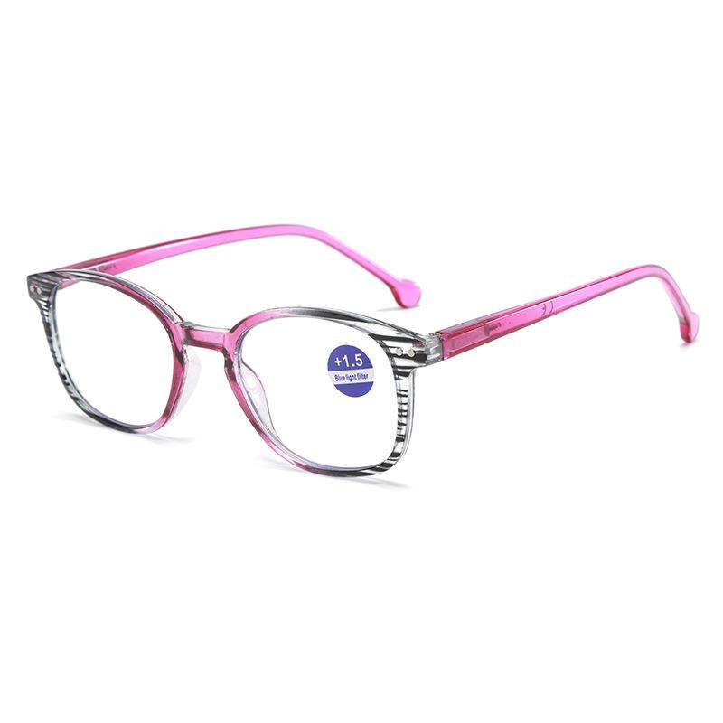 Anti-Blue Reading Glasses Trendy Glasses Spring Legs High Definition Simple Reading Glasses