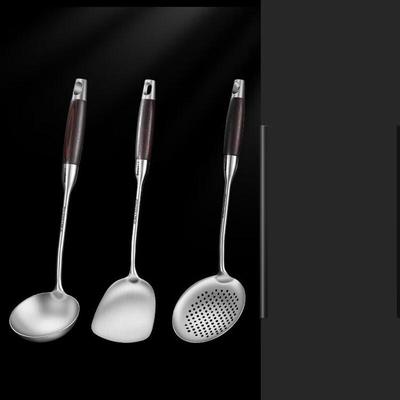 Wutuo 3-Piece Stainless Steel Kitchen Utensil Set