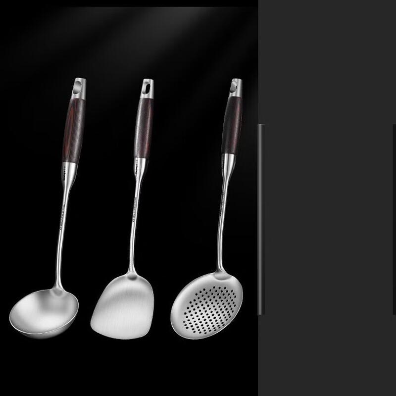 Wutuo 3-Piece Stainless Steel Kitchen Utensil Set