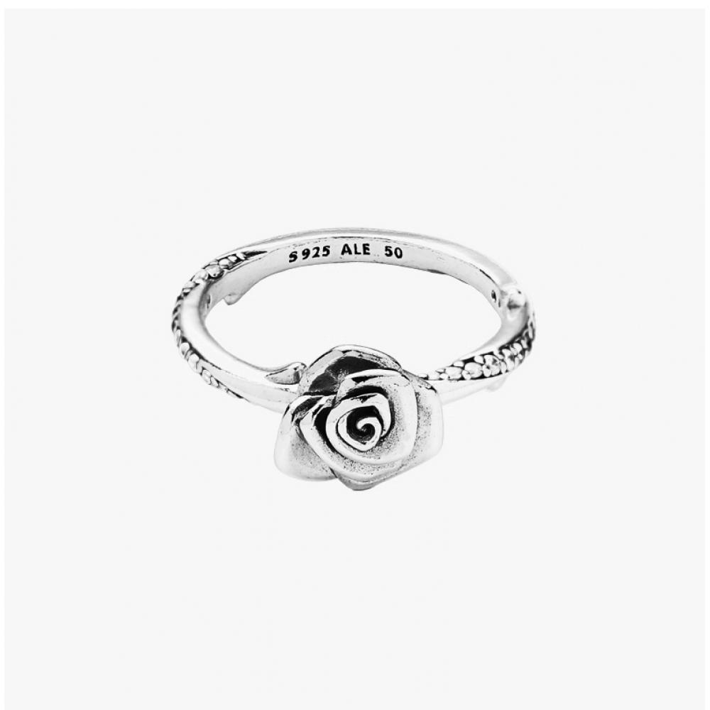 Pandora 193215c01 Moment Rose In Bloom Silberring