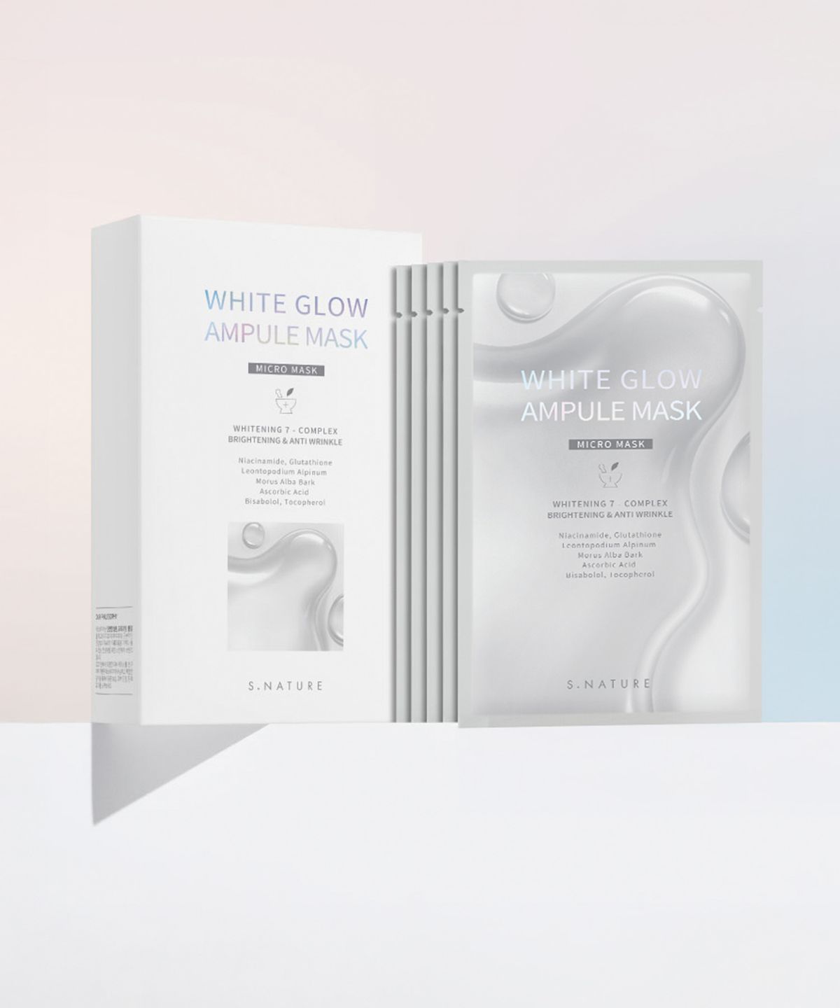 White Glow Ampoule Mask (5 sheets)