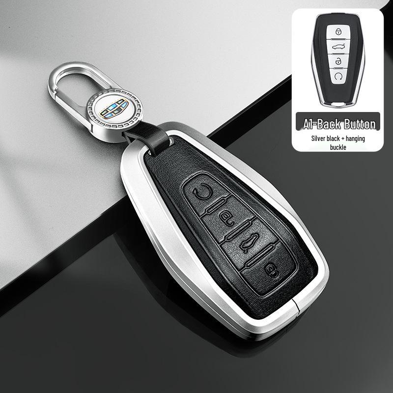 Kompatible Schlüsselhülle für 2016-2021 Geely Boyue, GLGS, Borui und Emgrand Limousinenmodelle