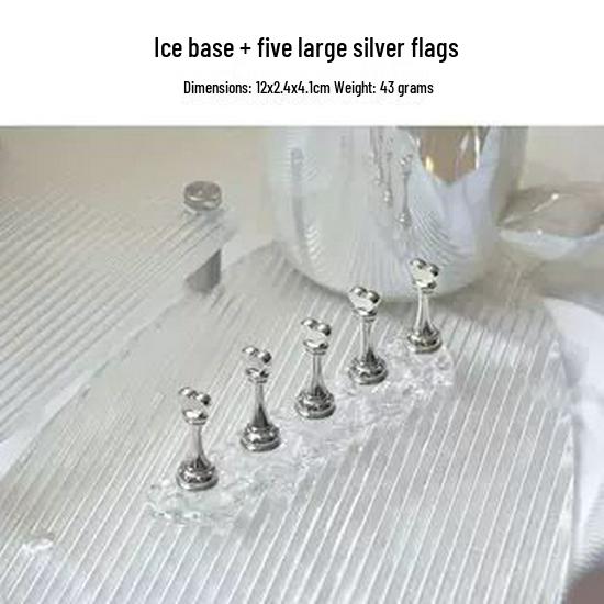 Transparent Acrylic Cat Eye Nail Art Holder – Non-Magnetic, Portable & Detachable Base