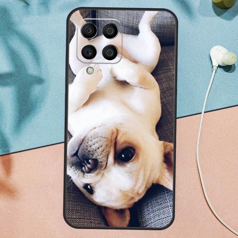 Funny french bulldog Case For Samsung Galaxy M15 M35 M55 M56 M36 M16 M31 M21 M13 M33 M53 M12 M32 M52 M14 M34 M54