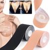 5M Boob Tape BHs für Damen Klebe-Unsicht-BH Brustwarzenabdeckungen Bruststraffungsband Push-Up Bralette Trägerloses Polster Klebepad