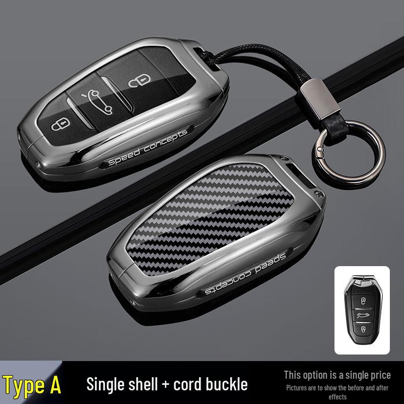 Citroen C3-XR/C4/C5/Versailles/Elysee Key Case with Buckle