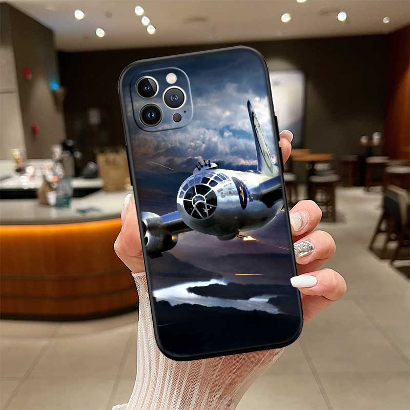 RE56 Strategic bomber aircraft Case for Samsung M06 M15 M16 M35 M55 M56 A36 A42 A50 A50S A51 A52 A32 A33 A05 A05S A06 A16 A20
