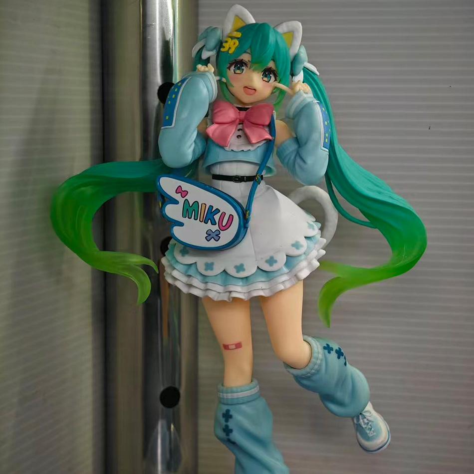 Genuine Original In Stock Fancy Ver Hatsune Miku Fashion Figure Anime Figure Model Collector Figurine Toys For Children