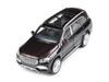 JADI Mercedes-Maybach GLS Obsidian Black/Rubellite Red LHD 1/64 Scale Model PA55304