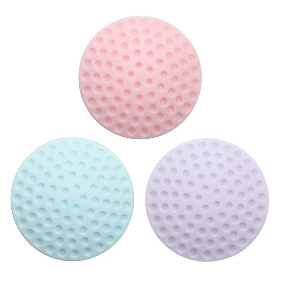 Door Handle Stopper Wall Protector Self-Adhesive Round Door Knob Stop Wall Bumper Home Office Door Back Wall Mount Anti-collision Pad