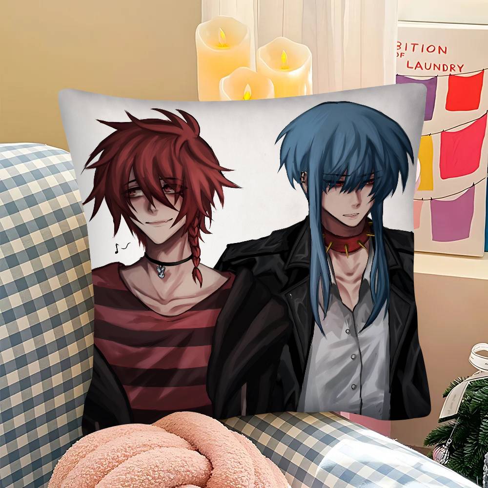 

pc Game Zeno Remake Pillow Case Fashion Square Pillowcase Bedroom Sofa Room Ins Decoration Leisure 40x40cm