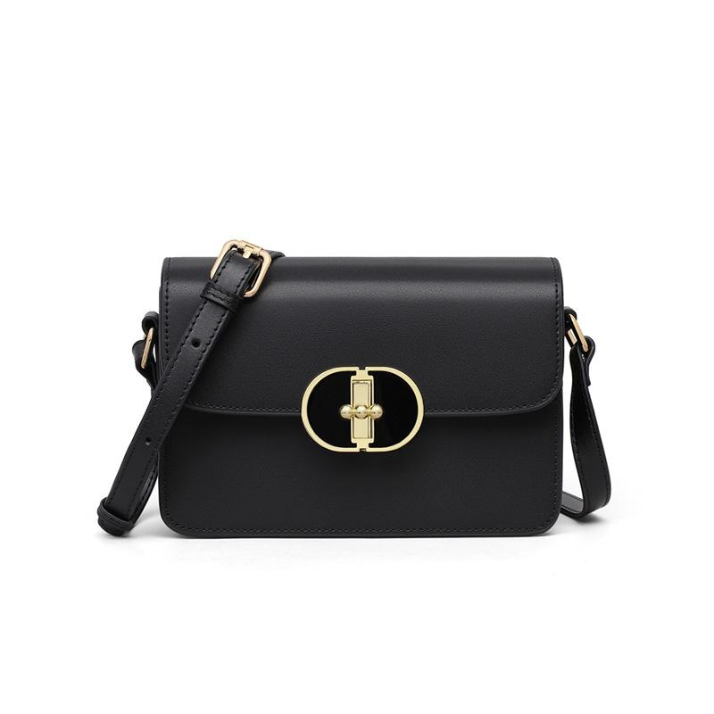 Crossbody Bag for Women New Versatile Women's Bag Small Square Bag Genuine Leather High-end Underarm Single Shoulder Bag