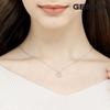 Geiger Wave Silver Necklace Gisvnn010