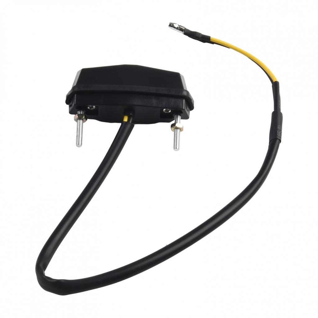 12V License Plate Light Accessories Black Housing LED