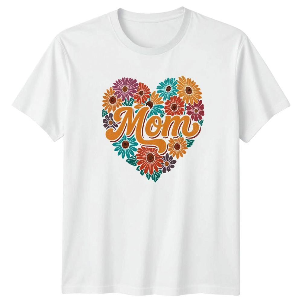 Mom Unisexs TShirt Floral Motherhood Mothers Day Gift For Her S