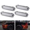 Versatile 4Pcs/Set LED Side Marker Light Clear Lens Front Rear Turn Signal Lights Blinker Lamp For MAZDA MX-5 MX5 MIATA 1990-200