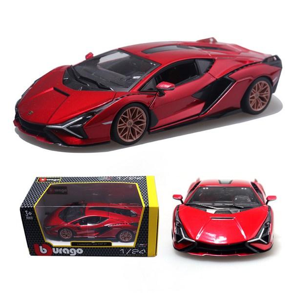 

Браго 1: 24 Lamborghini Xian Daimast FKP 37, Красная корейская игрушка