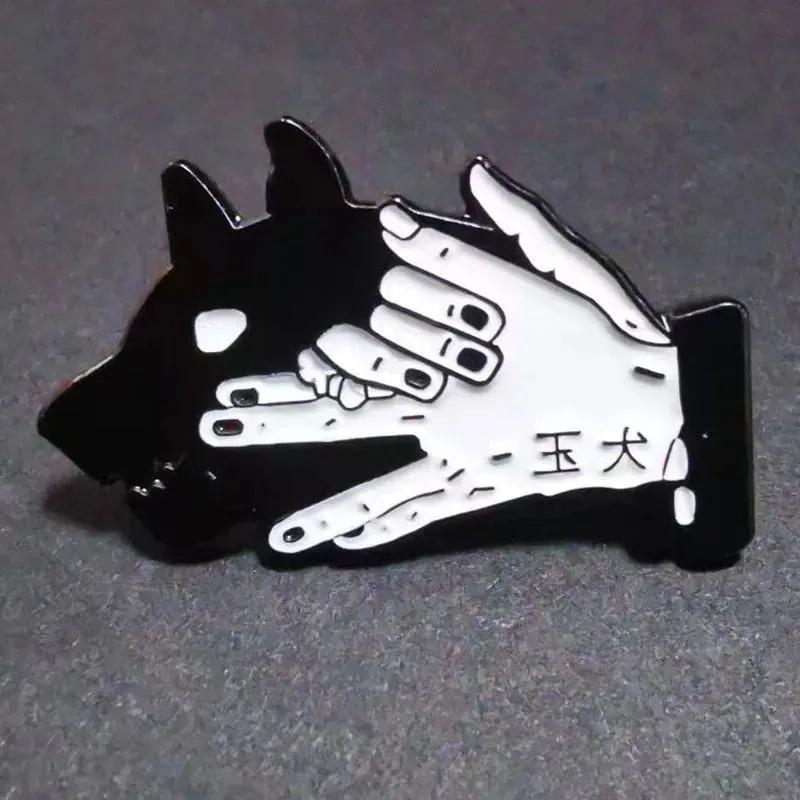 Creative Alloy Brooch Creative Accessories Badge