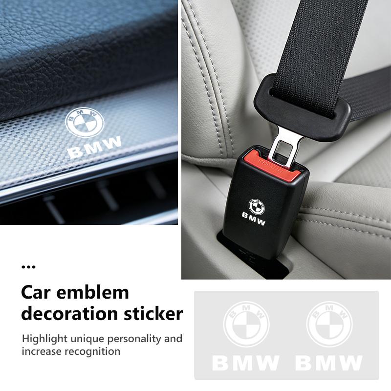 Car Logo Sticker Crystal Auto Stickers Fuel Tank Decor Accessories For BMW Performance X1 M3 M6 F01 F02 E34 E36 E60 F10 F20 X6 PI1