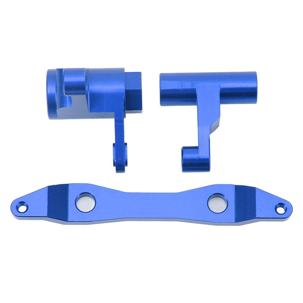 Aluminum Steering Assembly High Strength Lightweight Replacement Steering Set for Racing 1Celsius6 RC Car