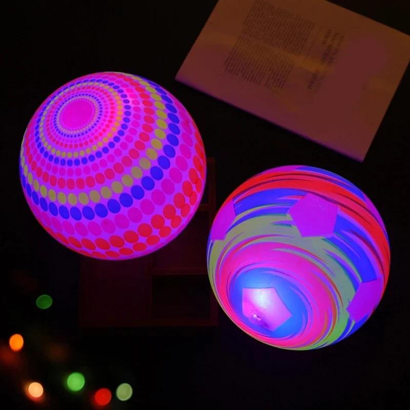1Pc Kids Creative-Luminous Toys-Flashing Jumping Bouncing Vibrating Ball Musical Dance Ball Interactive Toys Boys And Girls Gift