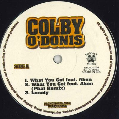 12inch Record COLBY O'DONIS - What You Got RB0801Y05 KONVICT MUZIK US Rap & Hip-Hop/R&B Used