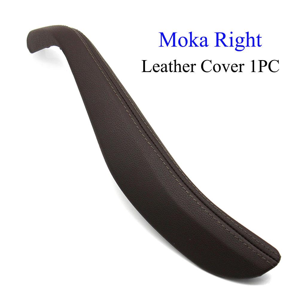 Para BMW Serie 5 G30 G31 F90 Manija Izquierda Derecha Cubierta Exterior de Cuero Manija Interior de Puerta Delantera Trasera 2018    2022