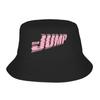 JUMP Bucket Hat  Muisc Pink Streetwear FisherUnisex Caps For Unisex Women Korean Hunting Sunscreen Hats Breathable Pattern Ca