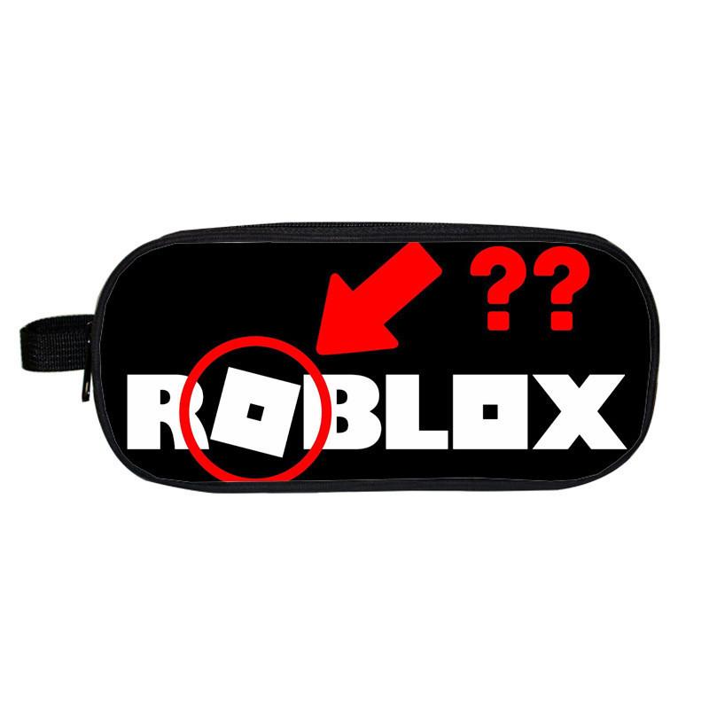 Roblox Cartoon Pencil Case For Boys And Girls With Durable Material**