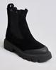 Chelsea Boots Winter 12361 36 Black Suede Wool