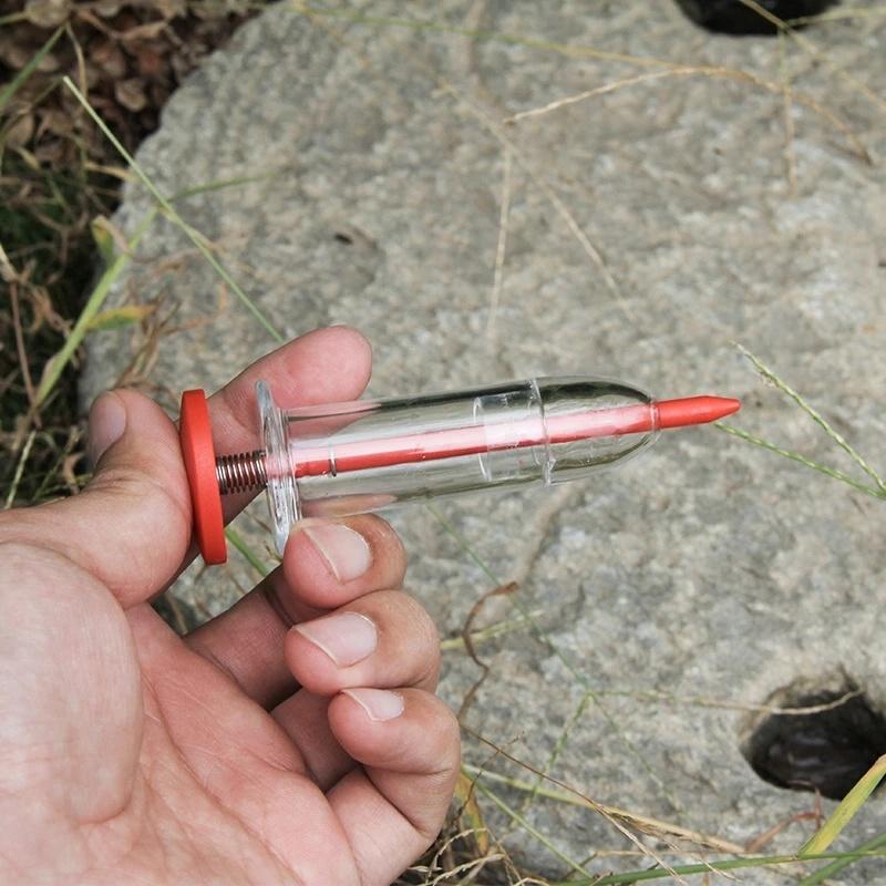 2pcs Syringe Seeder Mini Sowing Seed Dispenser Garden Seed Sower Planter Manual Seeding Tools Flower Pot Flower Bed Gardening