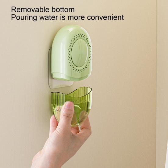 2-in-1 Moisture Absorber Aromatherapy Box Water Absorber Activated Carbon Desiccant Dehumidification Fragrance Wall Box for Bathrooms Shoe Cabinet