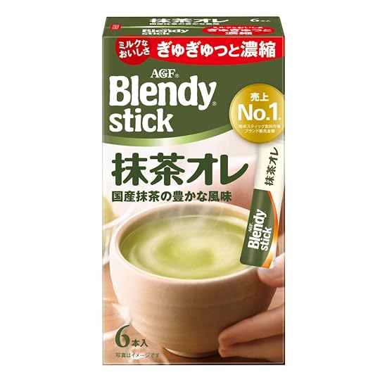AGF Blendy Stick Matcha Latte 6 sticks × 6 boxes [ Powdered Matcha ] B08G1S3WF1