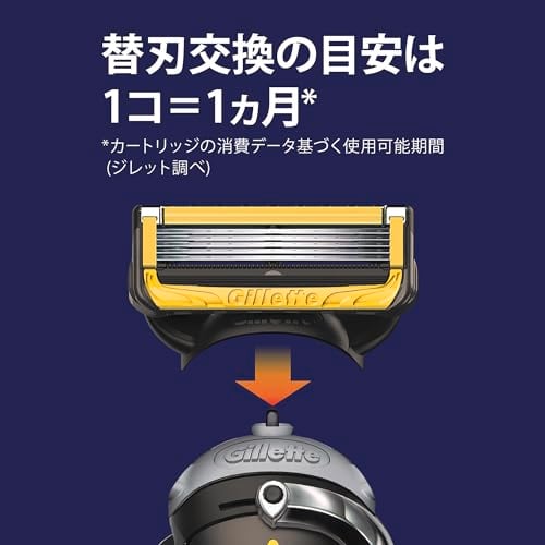 Gillette Shaving Body, Replacement Blades, 20 Pieces Razor, Men's, Close Shave, Skin-Friendly, Pro Shield [.co.jp Exclusive]