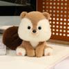 Animals Raccoon Plush Toy Wrist Pad Animal Plush Doll Soft Sitting Animals Plush  Kids Toy
