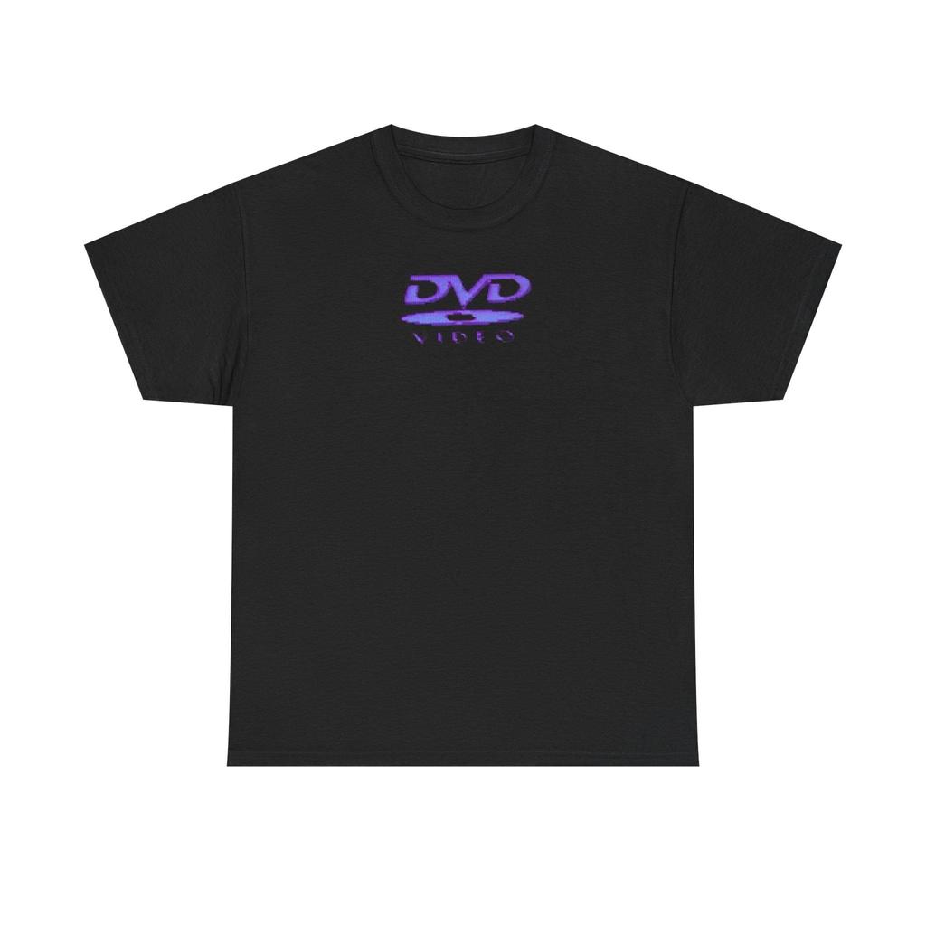 New retro printed mens and womens Tshirts with fun video DVD logo casual Harajuku streetwear short sleeves summer Y2k top