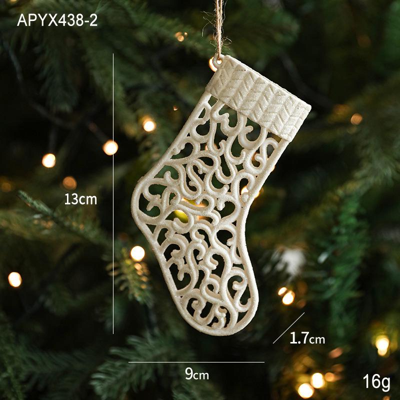 White Plastic Christmas Ornaments: Reindeer and Star Shapes for Tree Décor