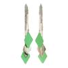 Fashionable Drop Earrings Tassel Long-lasting Contrast Colors
