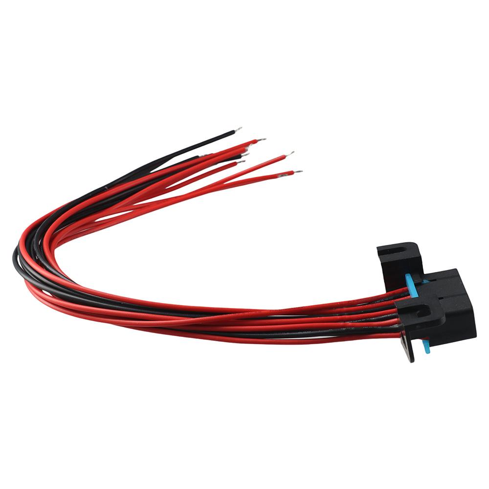 Copper Wire OBD J1962F OBD2 16 Pin Metal Dash Port Open Tinned Wire Full Cable Vehicle