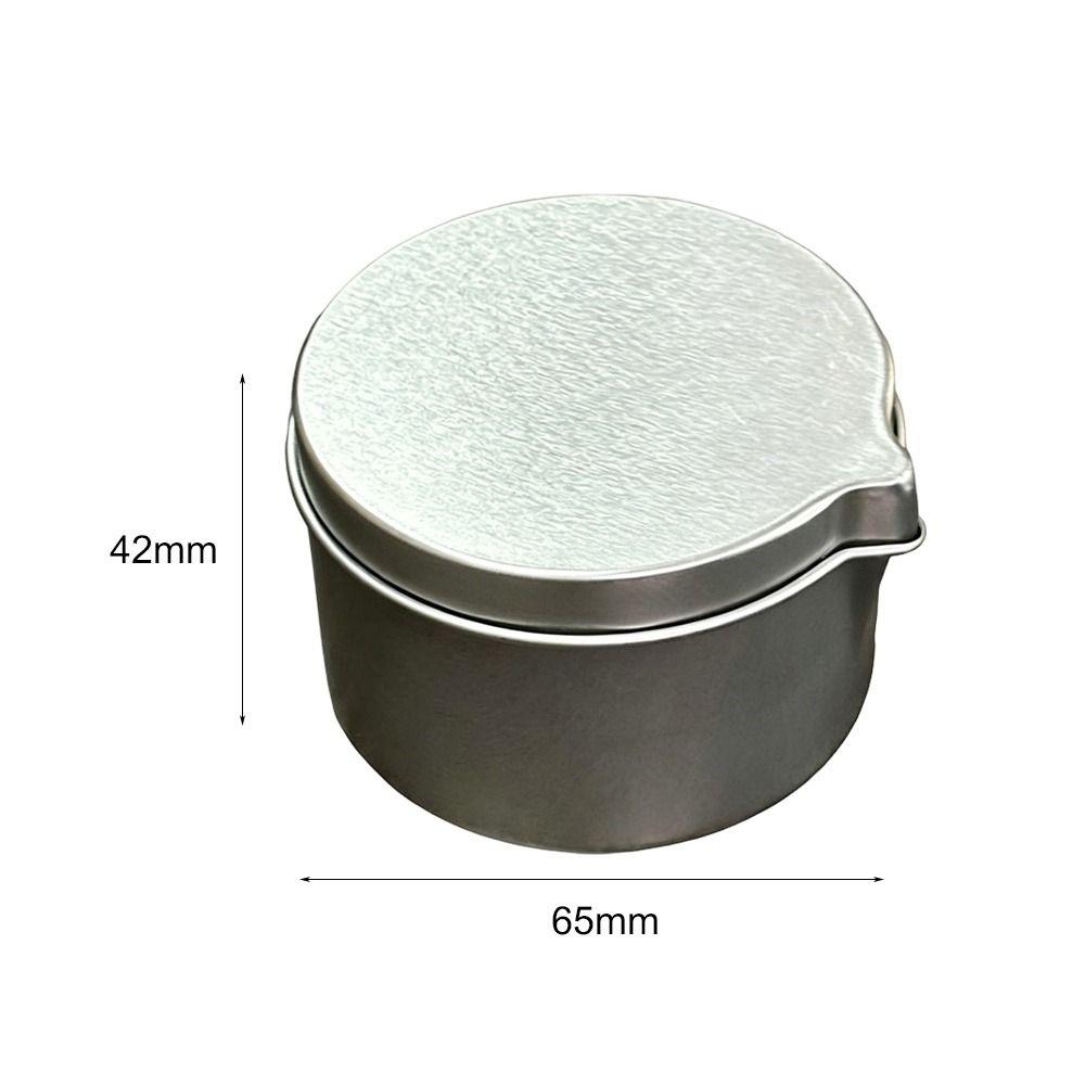 With Lid Tinplate Candle Tin With Spout Metal Tin Bulk Empty Storage Can Candle Making