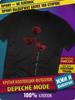 Übergroßes Y2K bedrucktes T-Shirt