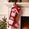 Christmas Stocking 3D Hanging Ornament – Kids Party Candy Gift Bag, House Christmas Tree Decor