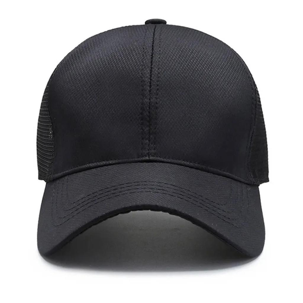 Summer Solid Color Mesh Light Plate Baseball Cap Men's and Women's Casual Sunscreen Hats Hip Hop Hat Golf Caps