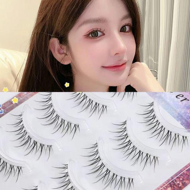 Choyu - Natural Multipack False Eyelashes Black - One Size