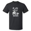 Funny Graphic T Shirts Halloween A Wee Bit Wicked Cotton Casper Top Custom