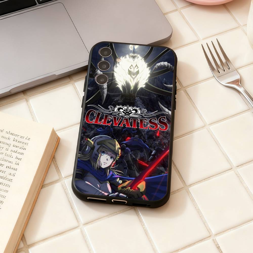Anime C-Clevatess  phone Case For Samsung Galaxy A73,A72,A71,A70,A53,A52,A51,Others Soft Black Shell