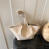 Retro Women Tote Bag Soft PU Leather Water Resistant Shoulder Bag Large Capacity Handbag for Daily Commute Shopping