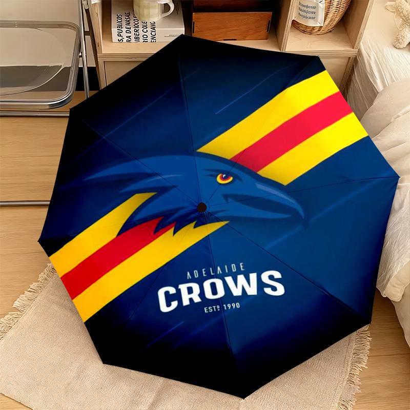 1PC Parramatta Eels Logo Automatic Umbrella - Suitable Travel Outdoor Portable Umbrella Birthday Gift Daily Essentials